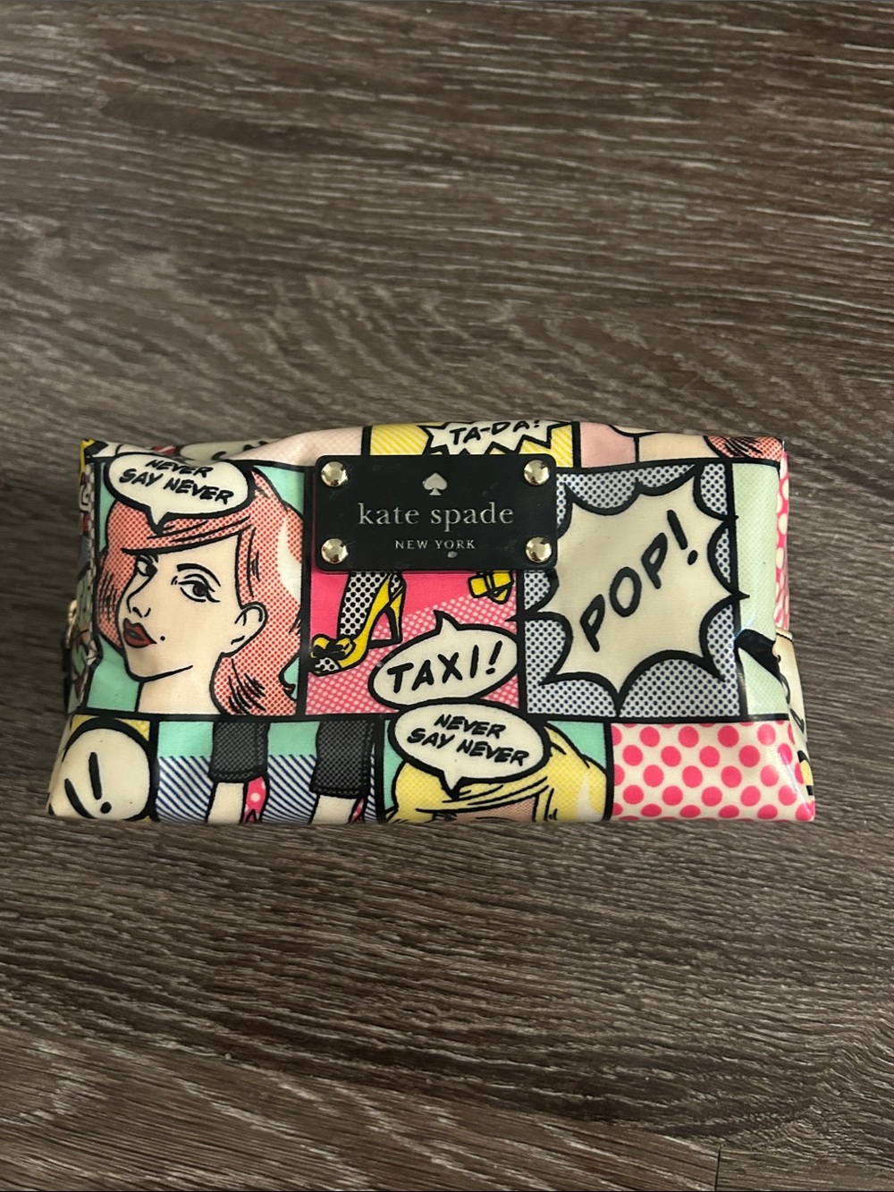 Kate Spade Pop Art Cosmetic Case